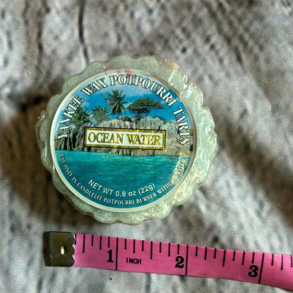 5/$20 Yankee‎ Candle Ocean Water Wax Potpourri Tart Nautical Scents Aesthetic